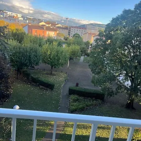 Apartment Magnifique Surequipe-balcon-vu-parking *
