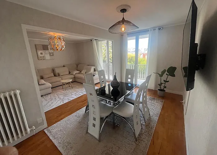 Apartment Magnifique Surequipe-balcon-vu-garage Individuel *